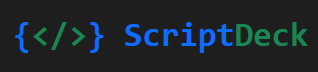 Logo ScriptDeck